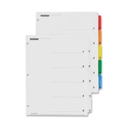 Cardinal Brands Cardinal Brands- Inc CRD60818 One Step Index System- Numbered 1-8- 8 Tabs- Multicolor CRD60818